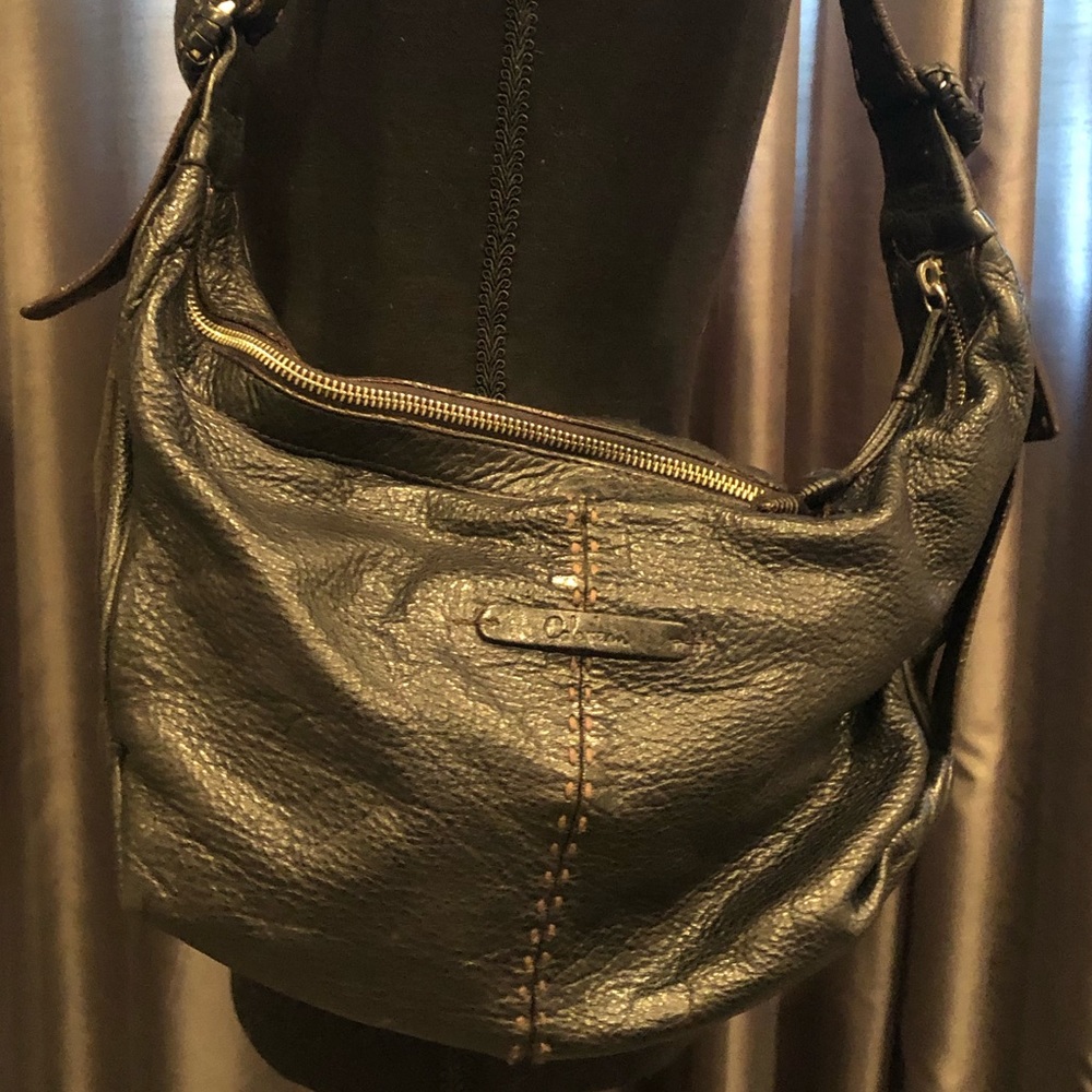 Cole Haan Brown Leather Shoulder Bag